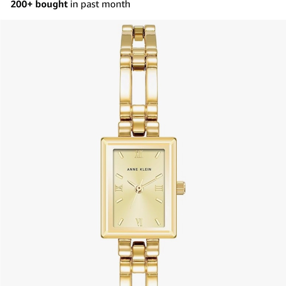 Anne Klein Gold Bracelet Watch
